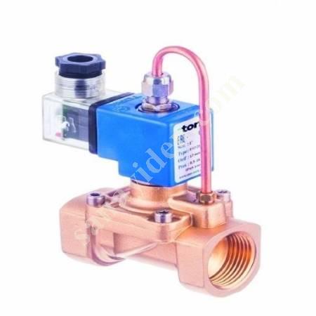 KOMPRESÖR SOLENOİD VALF (ÇAP:3/8''-BAR:0.5-16), Vanalar / Valfler