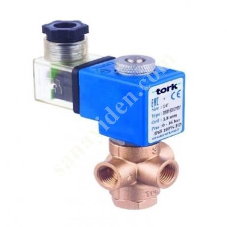 KOMPRESÖR SOLENOİD VALF (ÇAP:1/4''-BAR:0-12), Vanalar / Valfler