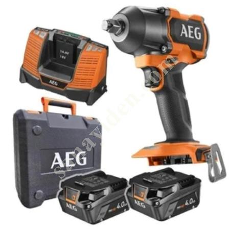 AEG BSS 18MTF12BL-402C IMPACT WRENCH 4.0 AH 785 NM, Cordless Hand Tools