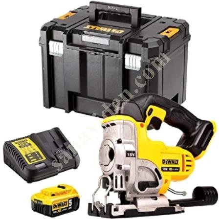 DEWALT DCS334NT-XJ ŞARJLI DEKUPAJ TESTERE 18V (AKÜSÜZ), Akülü El Aletleri