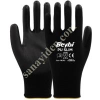 BEYBI POLYURETHANE KNITTED PU SLIM COATED BLACK NO:7,