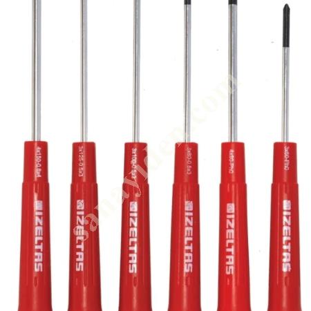 İZELTAŞ ELECTRONICS SCREWDRIVER SET 6 PIECES, Other