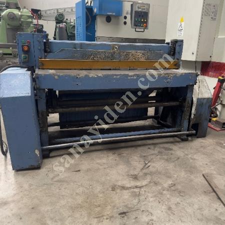 SAYMAK MARKA  1300X2,5 MM  MOTORLU GİYOTİN MAKAS  2007 MODEL, Giyotin Makas