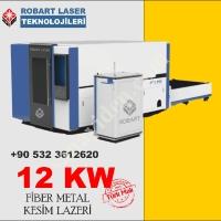 12 KW FİBER METAL KESİM LAZERİ, Makina