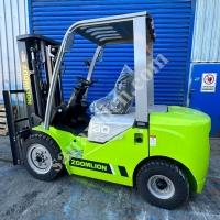 20.500 $ + KDV - ZOOMLİON EURO 5 MOTOR 4.5 MT TRİBLEX ASANSÖR FORKLİFT , Diesel Forklift