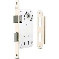 KALE MORTISE DOOR LOCK (PLASTIC LATCH & DEADBOLT) - NICKEL 50MM, Locks