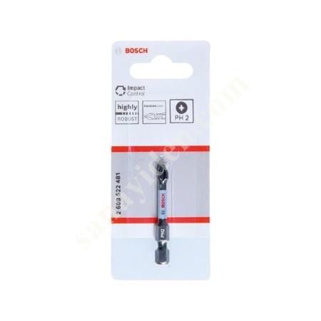 BOSCH IMPACT CONTROL VİDALAMA UCU PH2*50MM 1'Lİ, El Aletleri