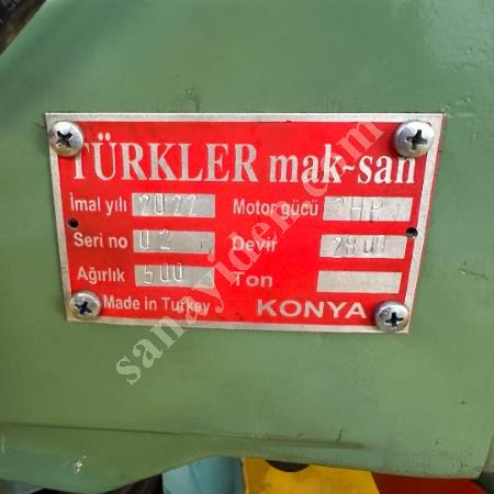 TÜRKLER MARKA 150X300 MM YÜZEY TAŞLAMA MAKİNASI (SIFIR), Akülü Planya - Zımpara - Taşlama