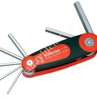 CASSETTE ALLEN KEY SET CASSETTE 7 PIECE İZELTAŞ,