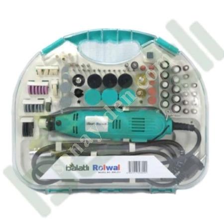 ROLWAL 211 PIECE ENGRAVING SET SINGLE MACHINE, Electrical Hand Tools