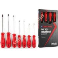 İZELTAŞ TORX BIT SCREWDRIVER SET 7 PIECES,