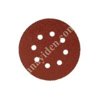 (8 HOLES) SANI VELCRO SANDPAPER 125' NK 80 GRIT,