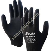 BEYBI POLYURETHANE KNITTED PU SLIM COATED BLACK NO:9, Work Gloves