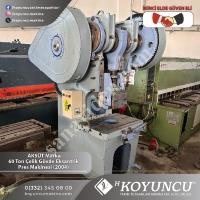 YÜKSEK PERFORMANS İÇİN AKSÜT 60 TON EKSANTRİK PRES, Eksantrik Pres