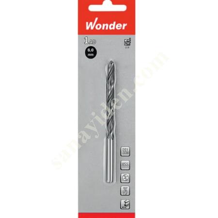 WONDER HSS MATKAP UCU BLİSTERLİ 7 MM ALTIN SERİ COBALT, El Aletleri