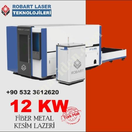 12 KW FİBER METAL KESİM LAZERİ, Makina