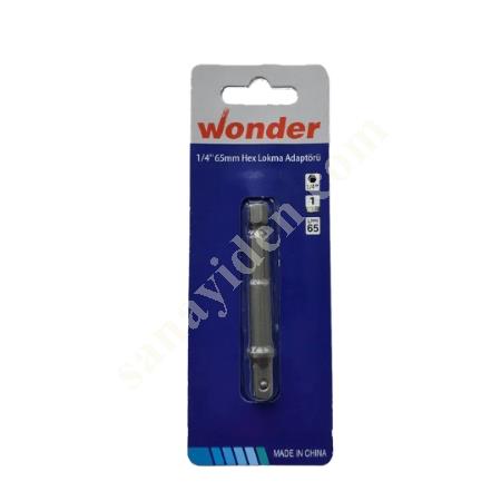 HEX SOCKET ADAPTER 1/4 X 65 WONDER, Drill