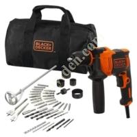 BLACK DECKER BEH710SA40 HAMMER DRILL 40 PIECES ACCESSORIES, Electrical Hand Tools