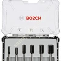 BOSCH FREZE SETİ 6 PARÇA DÜZ 8 MM, El Aletleri