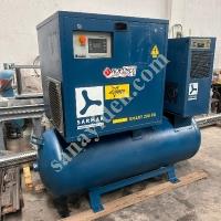 SARMAK BRAND 15 KW TANK SUPERCHARGED COMPRESSOR, Screw Compressor