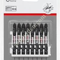 BOSCH IMPACT CONTROL SCREWING BIT PH2*25MM 8 PACK, Hand Tools