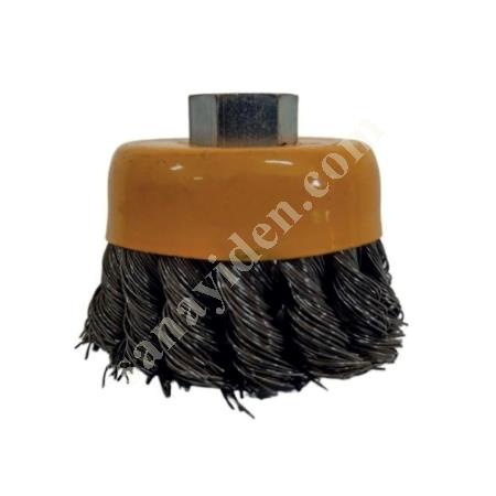 CTM ECO SCREW TWISTED CUP BRUSH 65 MM, Hand Tools