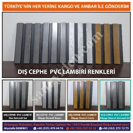 DIŞ CEPHE KAPLAMASI PVC LAMBİRİ PAKETİ 2,80 M2 KAPLAR, Çatı-Dış Cephe Kaplama Malzemeleri (Oluk- Panel)