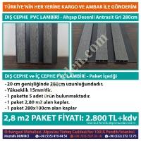 DIŞ CEPHW PVC LAMBİRİ KAMPANYASI PAKETİ 2,5 M2 KAPLAR, Çatı-Dış Cephe Kaplama Malzemeleri (Oluk- Panel)