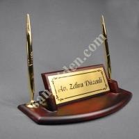 WOODEN TABLE NAME TAG,