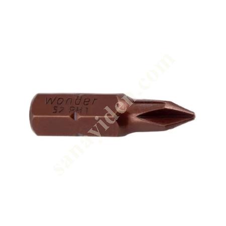 WONDER POZIDRIVE BITS PZ1 25 MM, Hand Tools