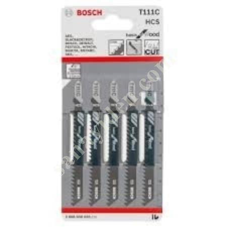 BOSCH T111 C WOOD JIGSAW BLADE SET OF 5, Other Electrical Tools