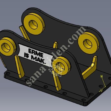 HER TONA UYGUN KIRICI BRAKETİ, İş Makineleri