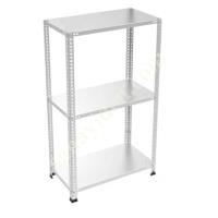 STEEL SHELF SYSTEM WITH DIFFERENT PLATE THICKNESS OPTIONS, Warehouse / Shelving Systems