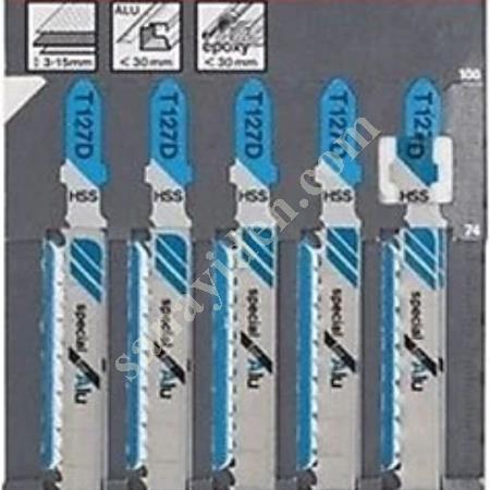 BOSCH T127 D JIGSAW KNIFE SPECIALFORALU 5-PIECE, Other Electrical Tools