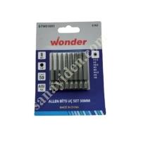 WONDER ALLEN BİTS UÇ SETİ 50MM, El Aletleri