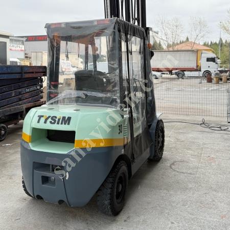 TYSİM 3 TON ELEKTRİKLİ FORKLİFT , Akülü Forklift