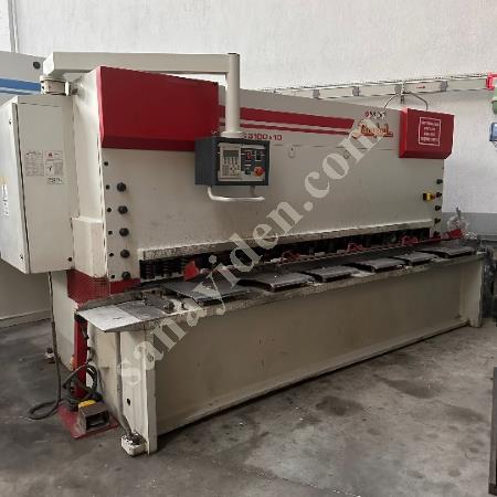 BAYKAL MARKA 3 METRE10 MM CNC AÇI AYARLI HİDROLİK GİYOTİN MAKAS, Giyotin Makas