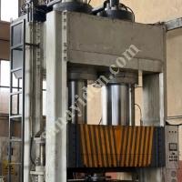 YAŞAR BRAND 1200 TON HYDRAULIC DOUBLE PISTON PLASTERING PRESS, Press Machine Models