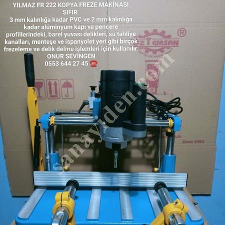 YILMAZ FR222 KOPYA FREZE , Machine