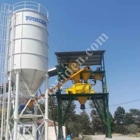 ÜRETİCİDEN SATILIK 60 M³ TWINSHAFT MİKSER BETON SANTRALİ, Yapı İnşaat