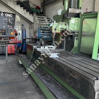 CNC BET FREZE - X2500 Y1000 Z1000, 2500 DEVİR SK50, SATILIK, Makina