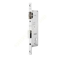 KALE ALUMINUM DOOR LOCK WITH CYLINDER FOR JOINERY - CHROME 35 MM, Locks