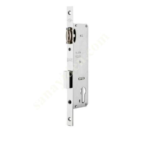 KALE ALUMINUM DOOR LOCK WITH CYLINDER FOR JOINERY - CHROME 35 MM, Locks