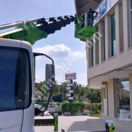 KIRALIK 30 MT SEPETLI PLATFORM  AYLIK GÜNLÜK SAATLIK KIRAYA VERILIR, Mobile Crane