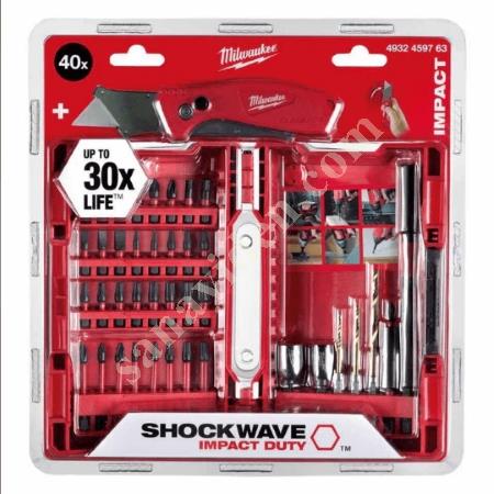 MILWAUKEE BITS SET 40 PIECES, Hand Tools