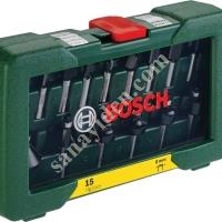 BOSCH DIY FREZE SETI 15'LI 8 MM ŞAFTLI, Hand Tools