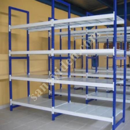 3 WAREHOUSE RACK. 150-300 KG CARRYING CAPACITY H. RACK, Warehouse / Shelving Systems