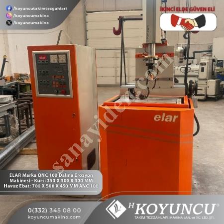 ELAR MARKA DALMA EREZYON MAKİNASI, Cnc Erezyon Makinesi