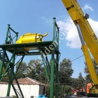 ÜRETİCİDEN SATILIK 60 M³ TWINSHAFT MİKSER BETON SANTRALİ, Yapı İnşaat