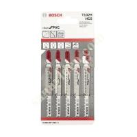 BOSCH T302H JIGSAW KNIFE CLEANFORPVC 5 PIECES,